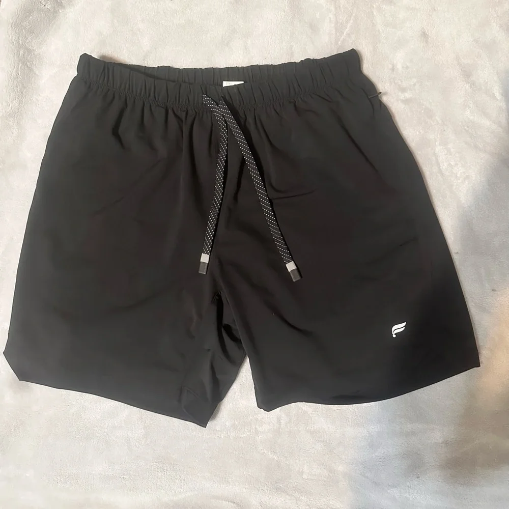 Fabletics Black Performance Shorts. - Picture 10 of 13